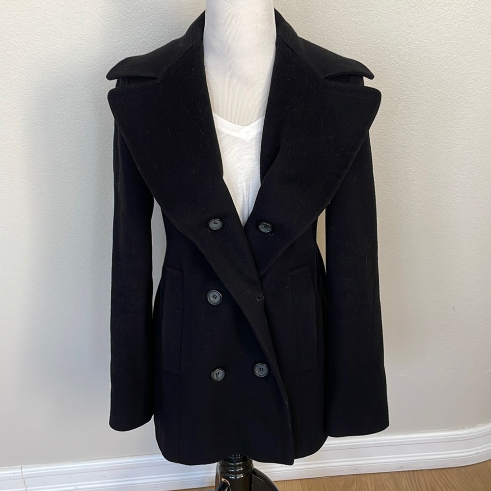 Double Breasted Wool Coat